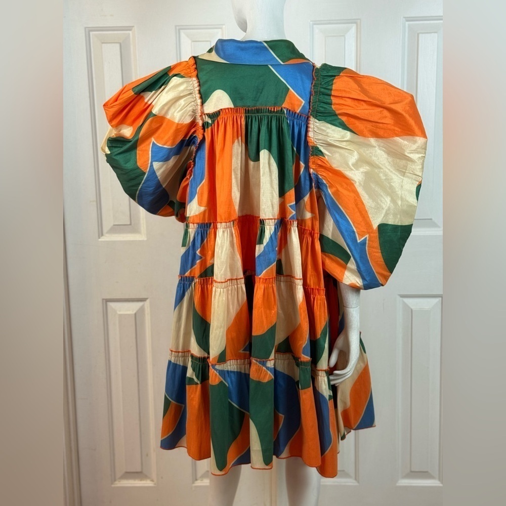 LOVE HICHLICHT Colorful Geometric Women's Dress Size 3XL. C21 - Picture 16 of 16